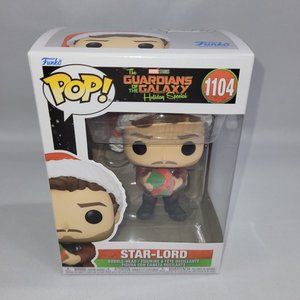 Funko Pop Guardians Galaxy Star-Lord Holiday Special Bobble-Head Figure Marvel